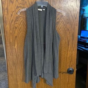 Gray vest
